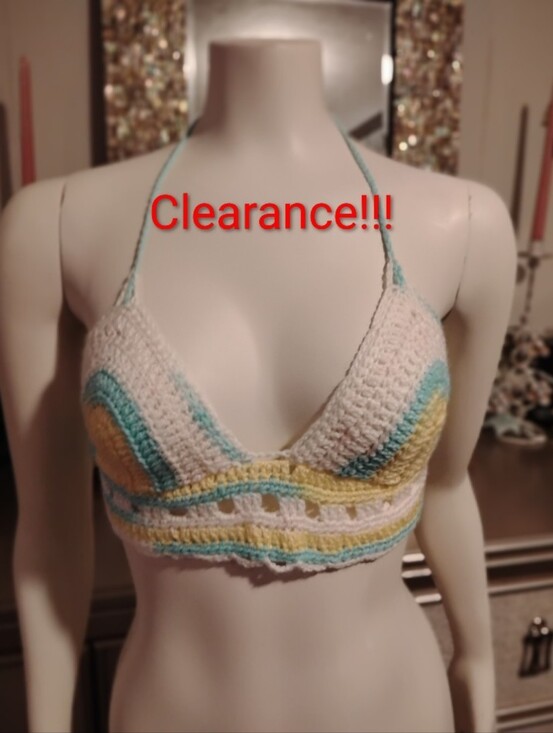 Handmade Other - Handmade crochet festival top